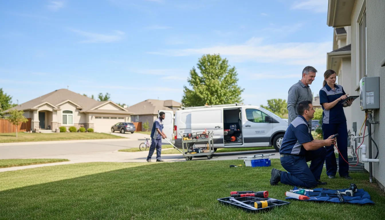 Tankless water heater service in Liberty, TX